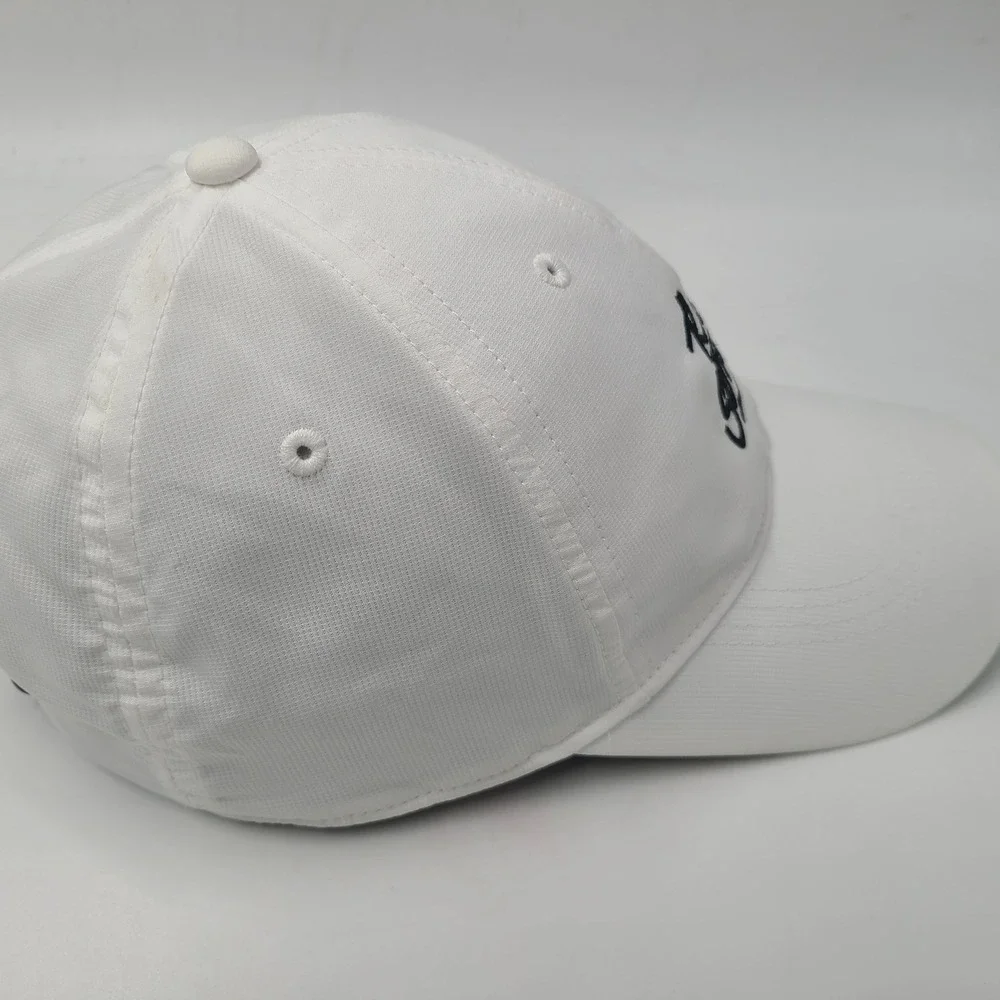 Nike Hat Adjustable White Black Race Street Legacy91 Dri-Fit‎ Golf Casual Men